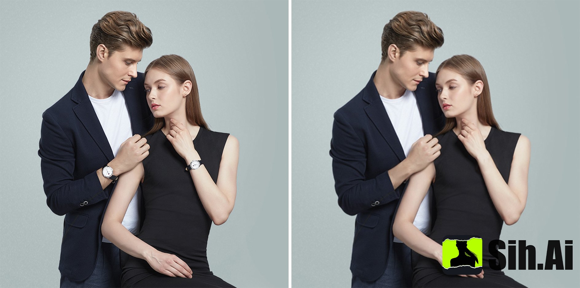 How to remove a watch from photo