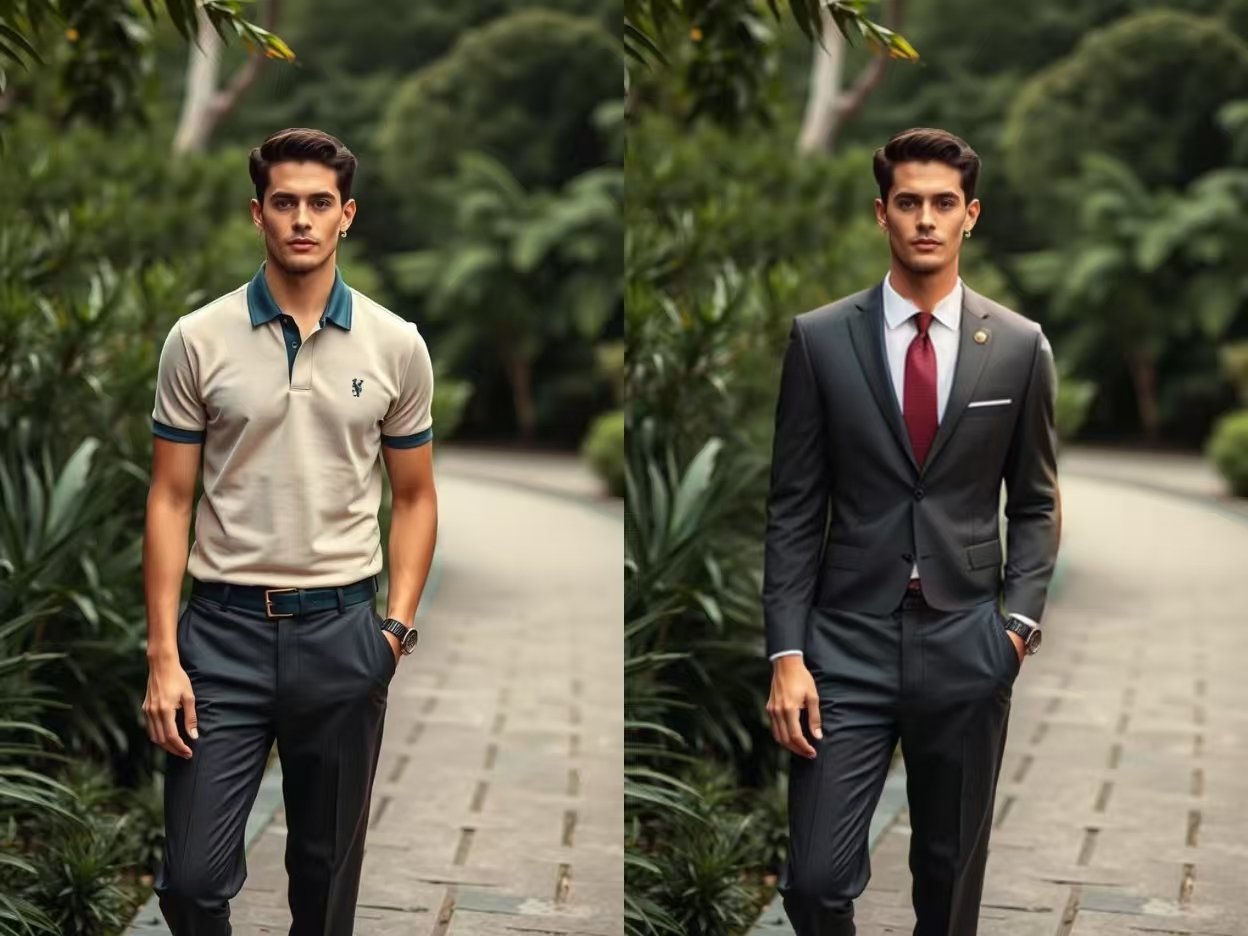 AI Suit Try‑On — Instant Preview