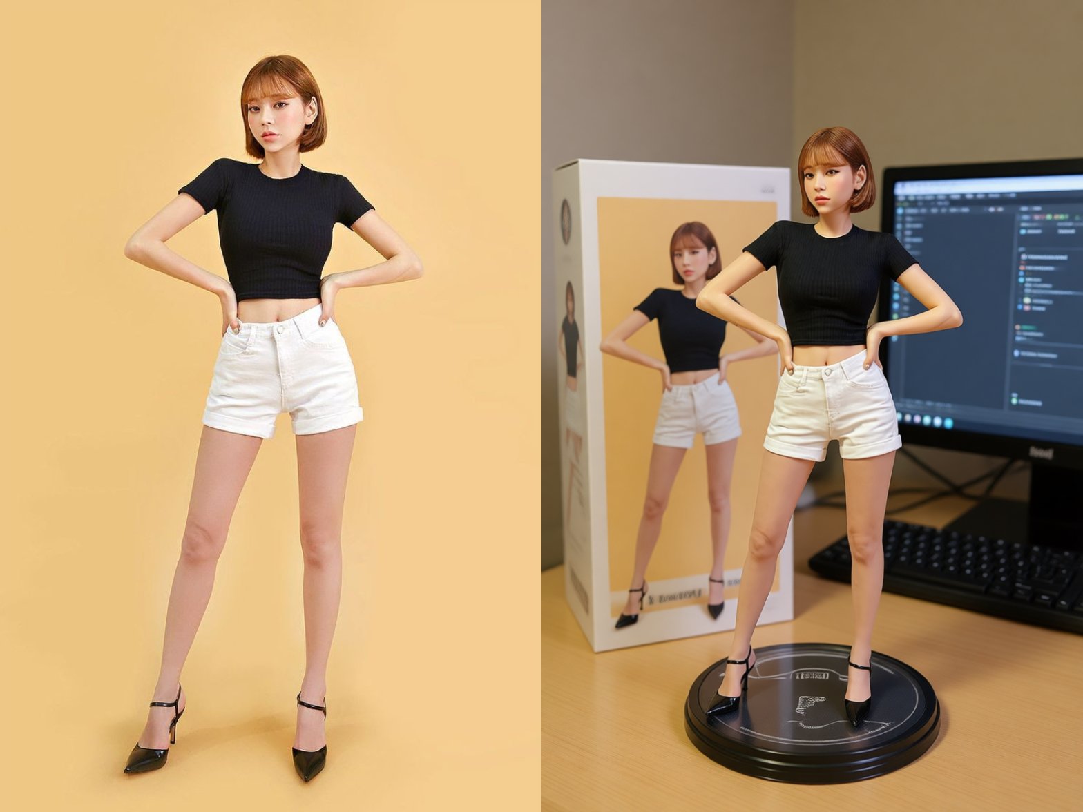Turn a Selfie into a Figurine with AI