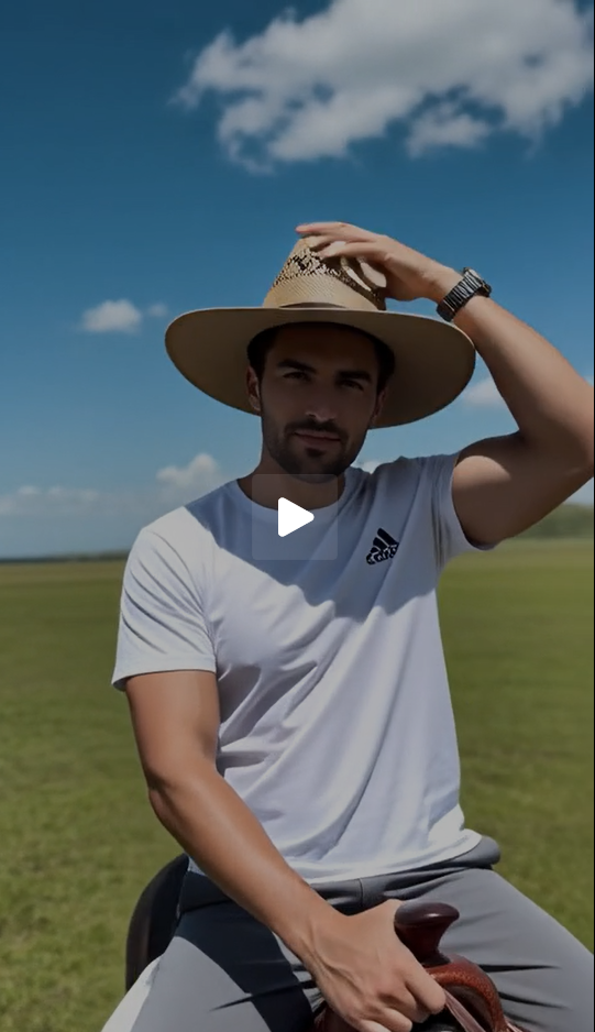 Hat to Horse Riding Scene Transition Video Made Easy